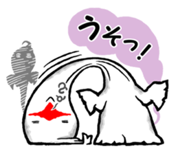 BARGE is ghost. sticker #12823535