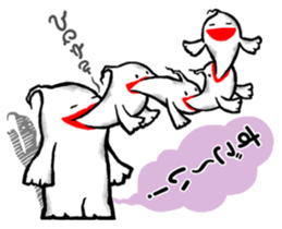 BARGE is ghost. sticker #12823543