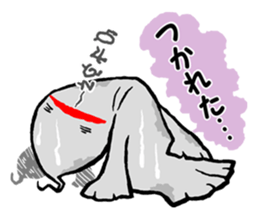 BARGE is ghost. sticker #12823557