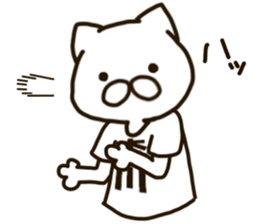 MORIKAWA-cat sticker #12823713