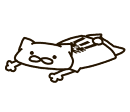 MORIKAWA-cat sticker #12823723