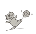 Life of Cat George sticker #12824006