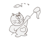 Life of Cat George sticker #12824027