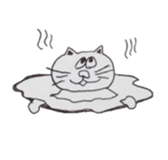 Life of Cat George sticker #12824039