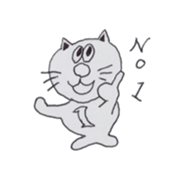 Life of Cat George sticker #12824042