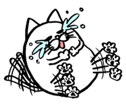 More!Marumaru-busuneko!6 sticker #12824164