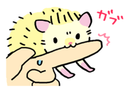 everyday hedgehog sticker #12825494