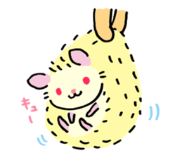 everyday hedgehog sticker #12825495