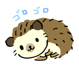 everyday hedgehog sticker #12825504