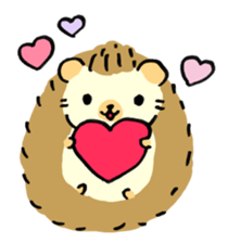 everyday hedgehog sticker #12825507