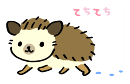 everyday hedgehog sticker #12825509
