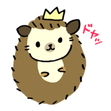 everyday hedgehog sticker #12825510