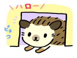 everyday hedgehog sticker #12825518