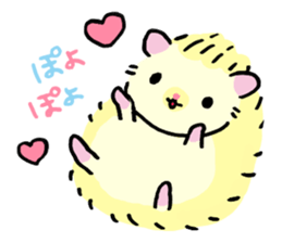 everyday hedgehog sticker #12825522