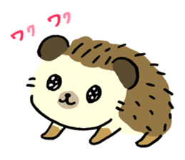 everyday hedgehog sticker #12825523