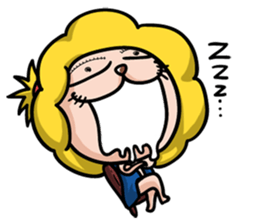 bad lion sticker #12826448