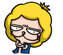 bad lion sticker #12826460