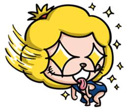 bad lion sticker #12826461