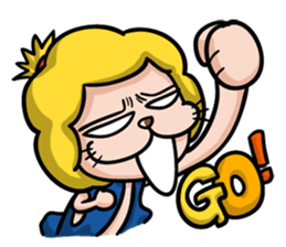 bad lion sticker #12826462