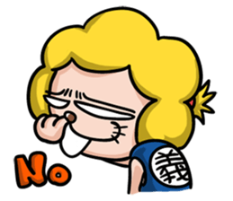 bad lion sticker #12826464