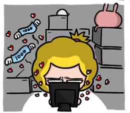 bad lion sticker #12826469