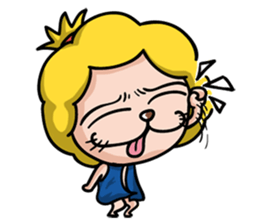 bad lion sticker #12826477