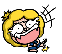 bad lion sticker #12826482