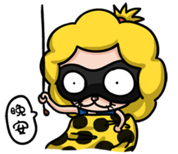 bad lion sticker #12826485