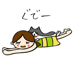 ROO THE CAT sticker #12826542