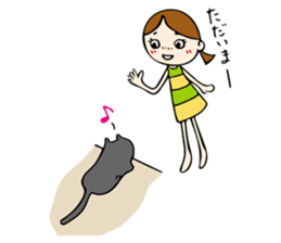 ROO THE CAT sticker #12826561