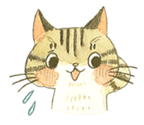 Kijitora cat Kotestu sticker #12826607