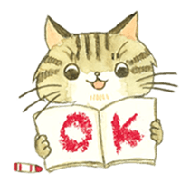 Kijitora cat Kotestu sticker #12826613