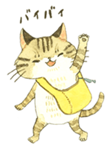 Kijitora cat Kotestu sticker #12826614