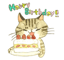 Kijitora cat Kotestu sticker #12826619