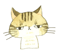 Kijitora cat Kotestu sticker #12826628