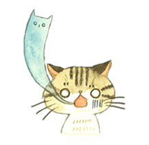 Kijitora cat Kotestu sticker #12826633