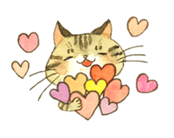 Kijitora cat Kotestu sticker #12826637