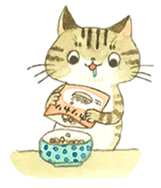 Kijitora cat Kotestu sticker #12826642