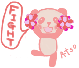 A-chan's Pink Sticker sticker #12826734