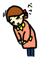 an easygoing wife sticker #12827018