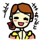 an easygoing wife sticker #12827023