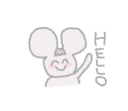 girls of a short forelock and friends sticker #12827213