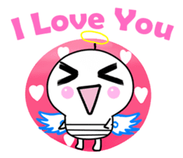(US)Angel Bulb sticker #12827409