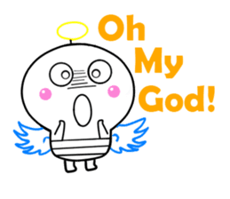 (US)Angel Bulb sticker #12827411
