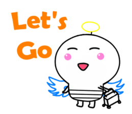 (US)Angel Bulb sticker #12827414