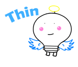 (US)Angel Bulb sticker #12827417