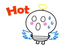 (US)Angel Bulb sticker #12827427