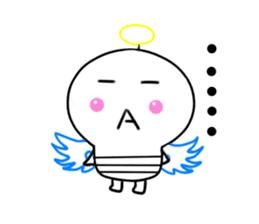 (US)Angel Bulb sticker #12827430