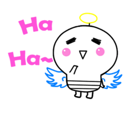 (US)Angel Bulb sticker #12827431