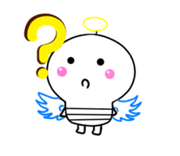 (US)Angel Bulb sticker #12827432